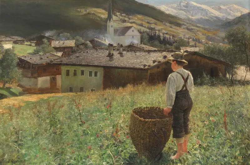 Brixlegg i Zillertal, Tyrolen av Alexander Koester