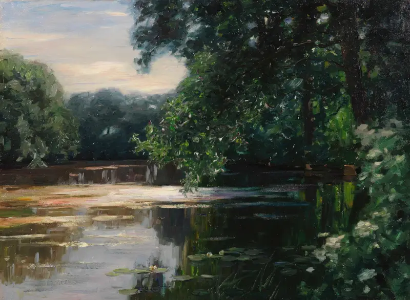 Rybník, Viktring, Alexander Koester