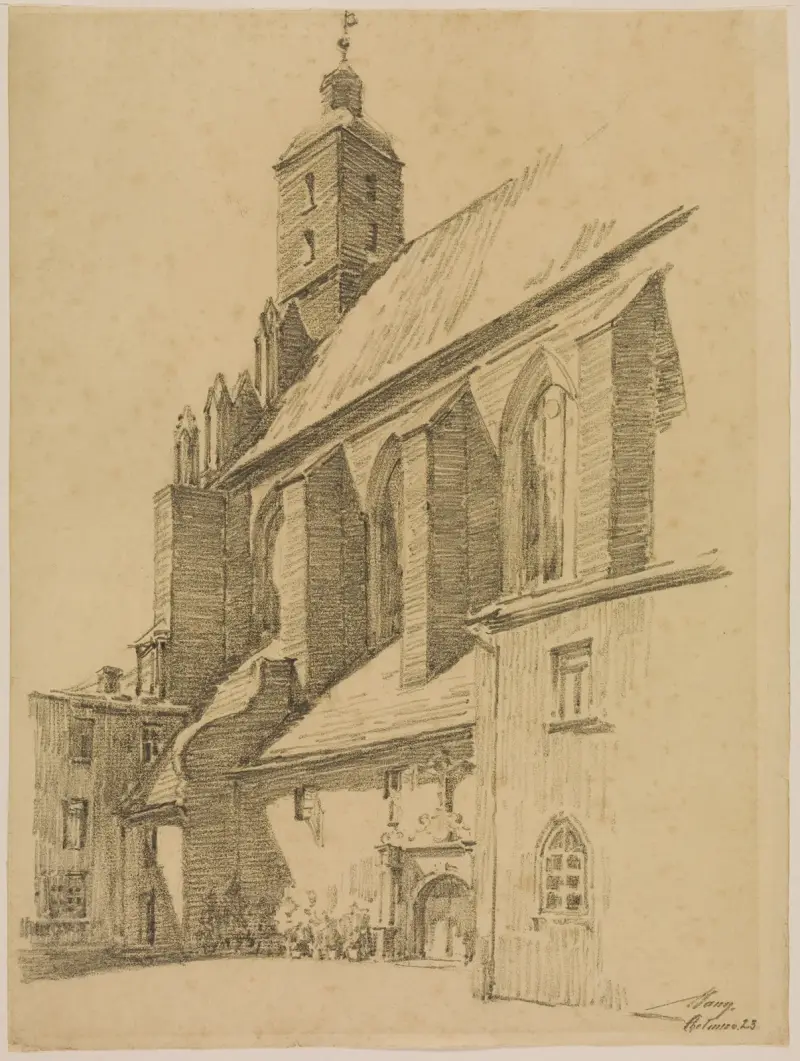 Kirche in Chełmno von Alexander Mann