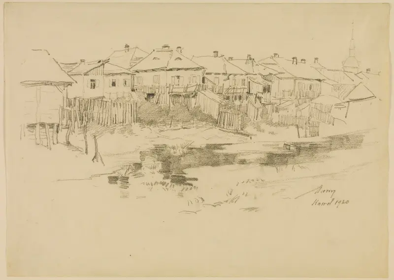 Kowel, Fragment der Stadt von Alexander Mann