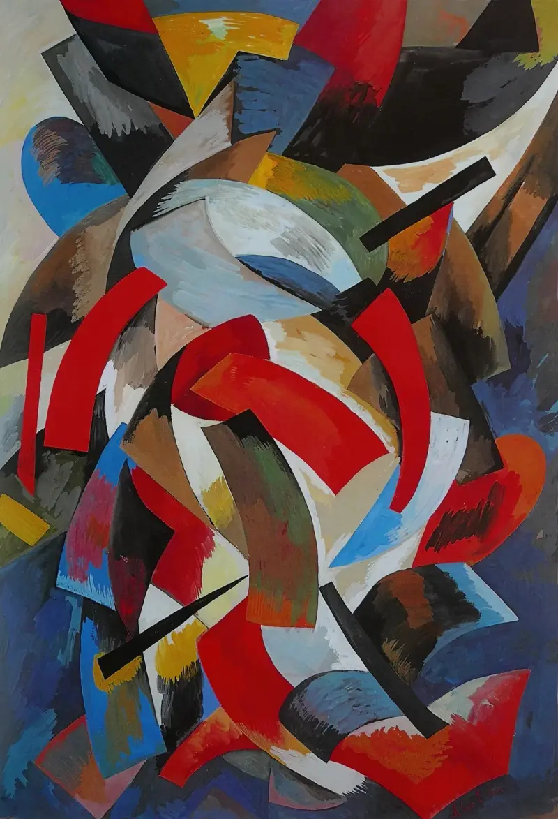 Dynamik der Farben von Alexandra Exter