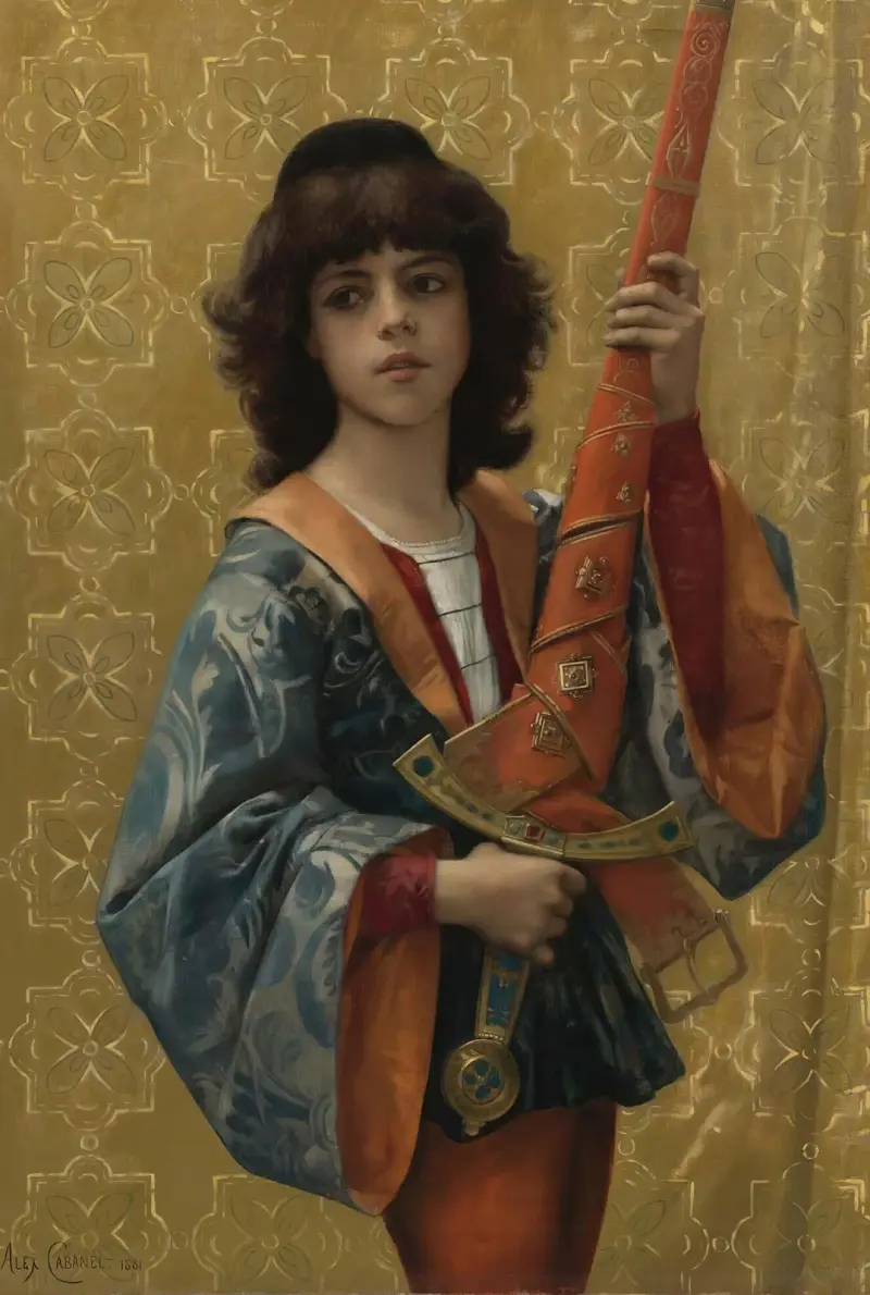 A Page, Alexandre Cabanel