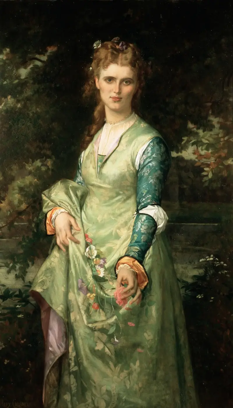 Christina Nilsson av Alexandre Cabanel
