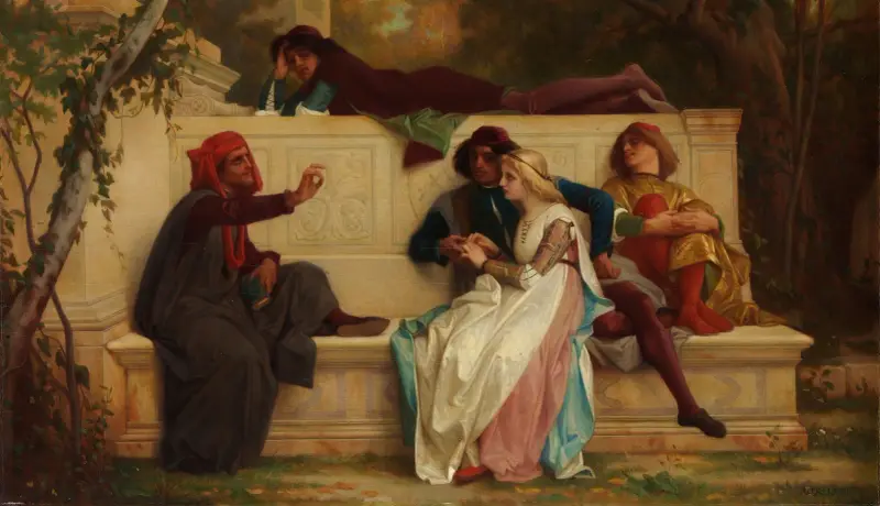 Florentinischer Dichter von Alexandre Cabanel