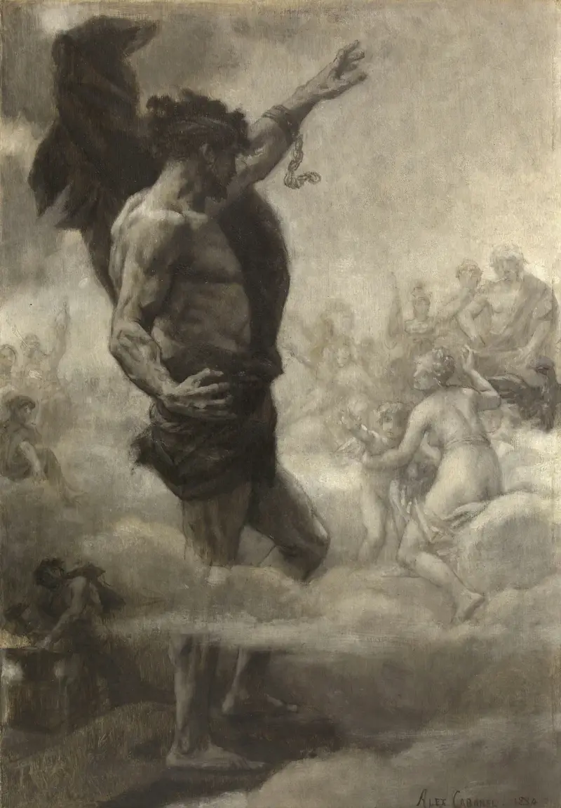 Der Titan von Alexandre Cabanel