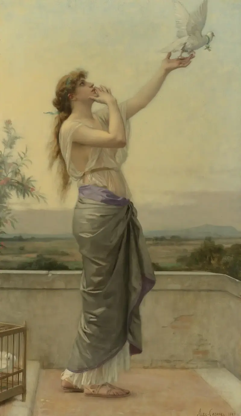 Lásky posel, Alexandre Cabanel