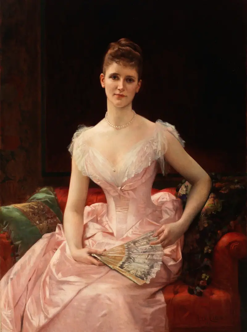 Olivia Peyton Murray Cutting, Wife Of William Bayard av Alexandre Cabanel