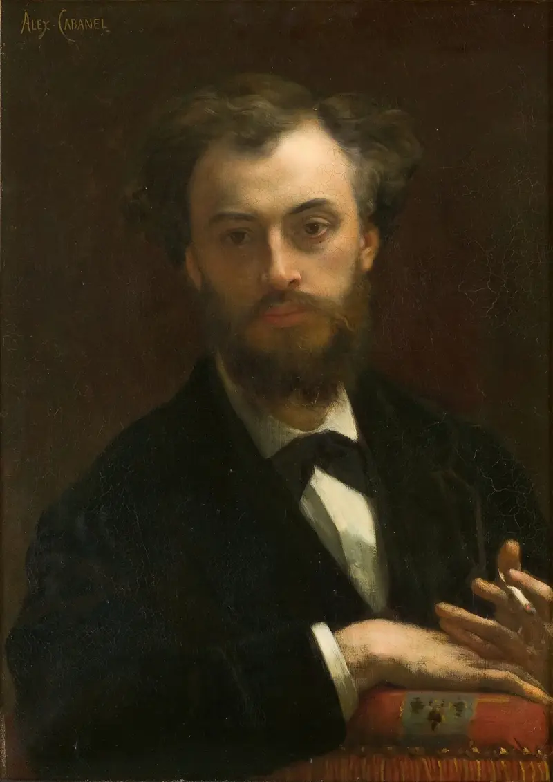 Porträtt av Pierre Cabanel av Alexandre Cabanel