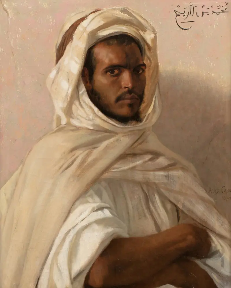Porträtt av en nordafrikan av Alexandre Cabanel
