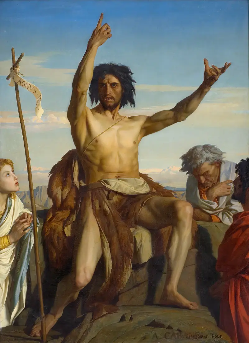 Svatý Jan Křtitel, Alexandre Cabanel