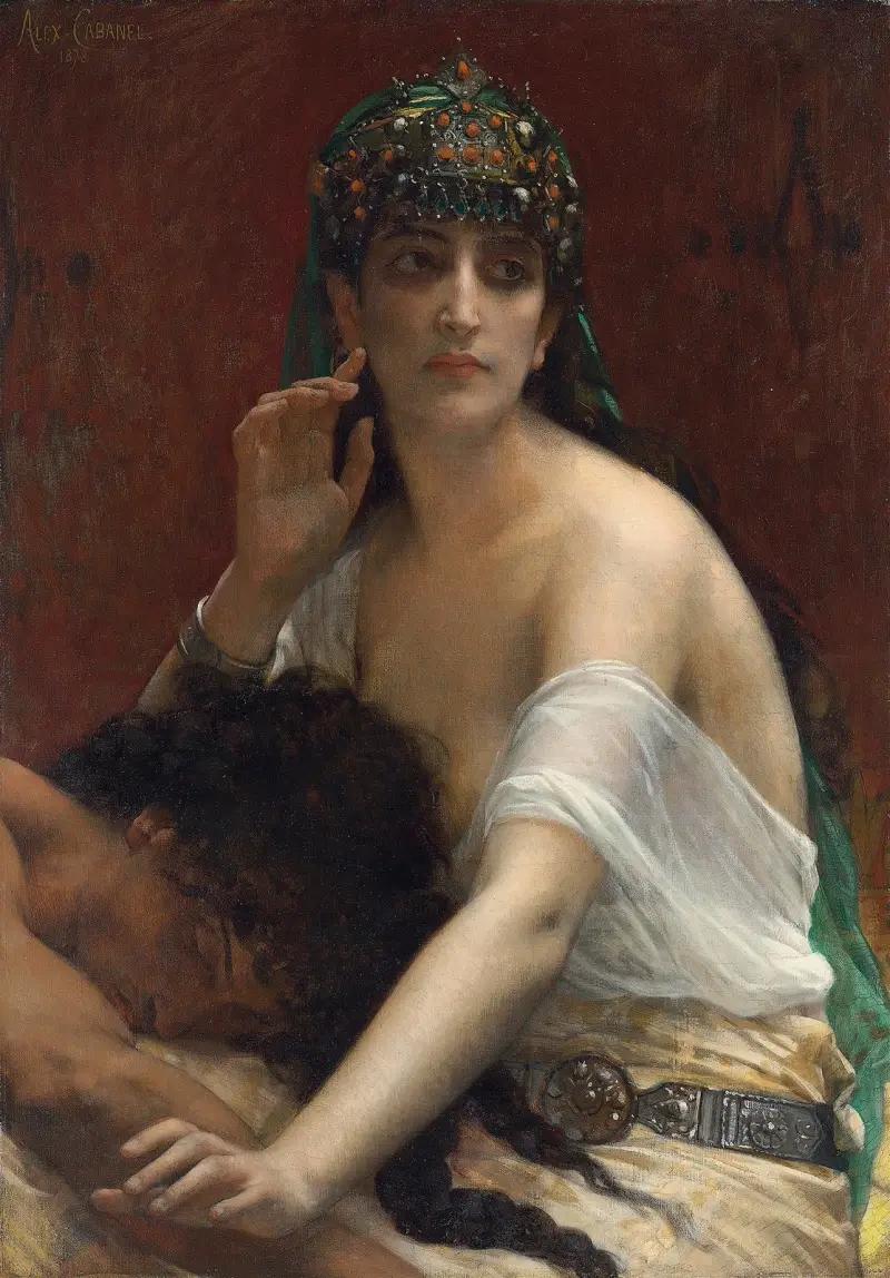 Samson a Dalila, Alexandre Cabanel