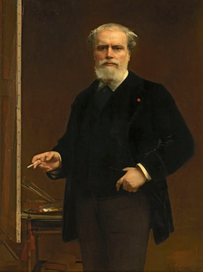 Vlastní portrét, Alexandre Cabanel
