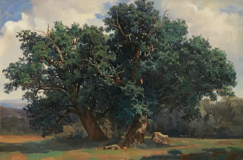 Krajina s duby, Alexandre Calame