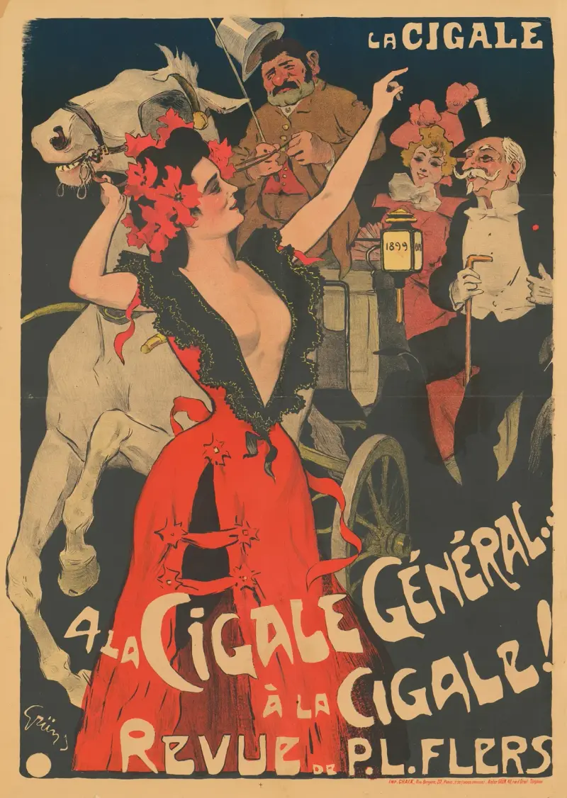 A la cigale général… à la cigale! Revue von P. L. Flers von Jules-Alexandre Grün