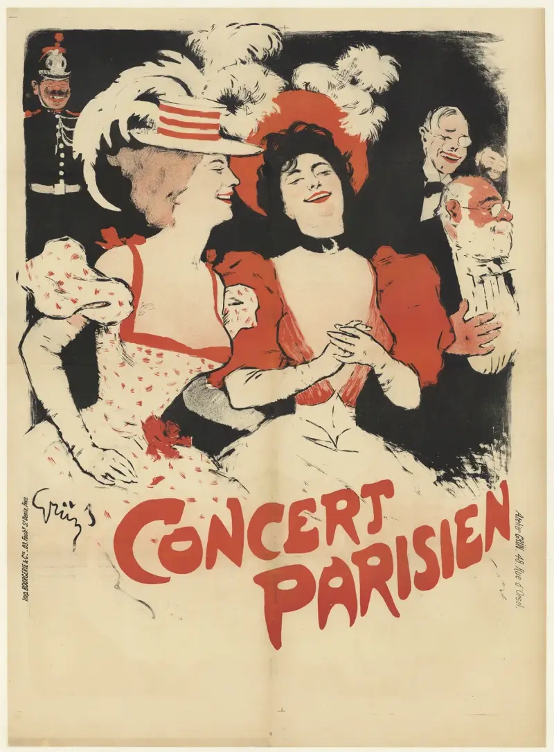 Concert Parisien von Jules-Alexandre Grün