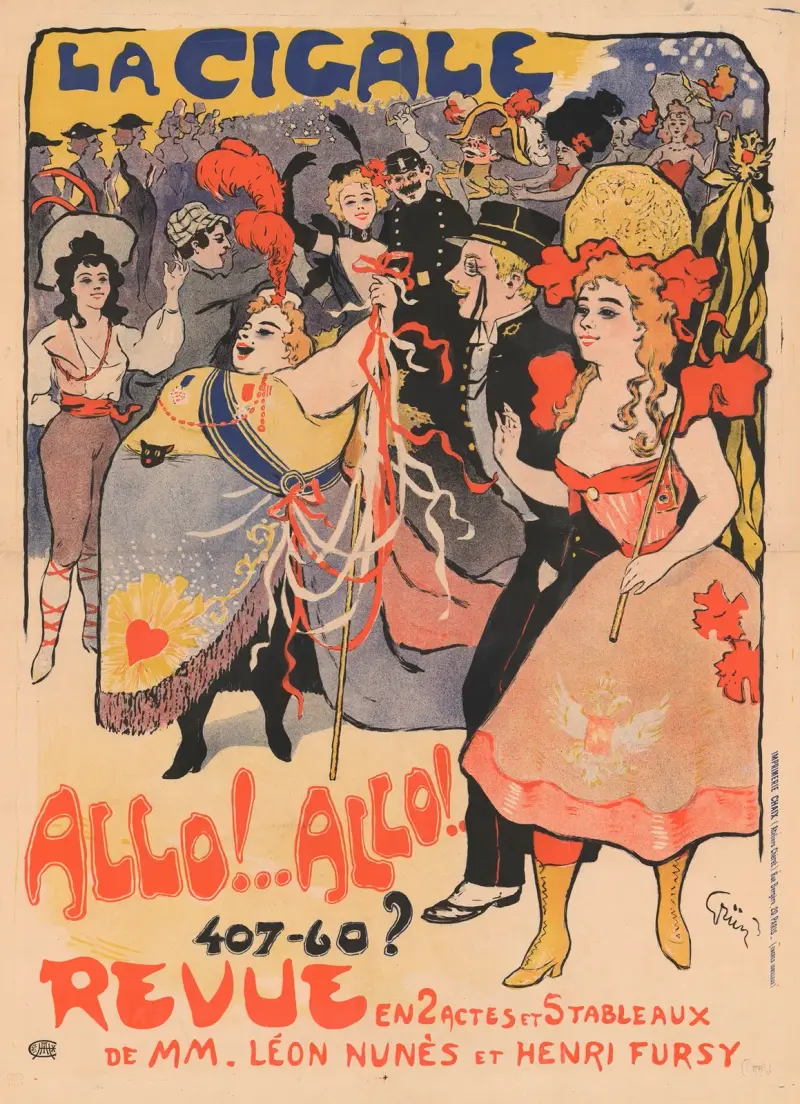 Die Zikade. Hallo!..Hallo!, 1898 – Nr. 2 von Jules-Alexandre Grün