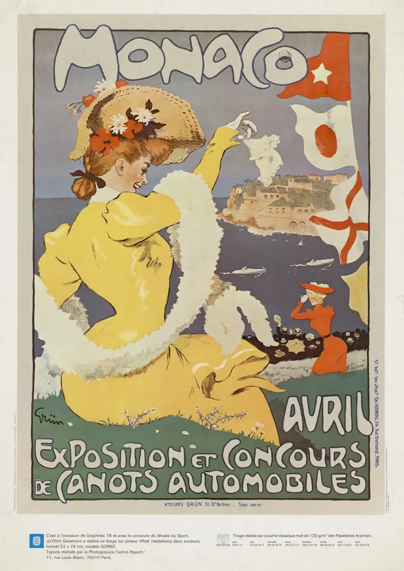 Monaco Exposition et concours de canots automobiles – nr 2 av Jules-Alexandre Grün