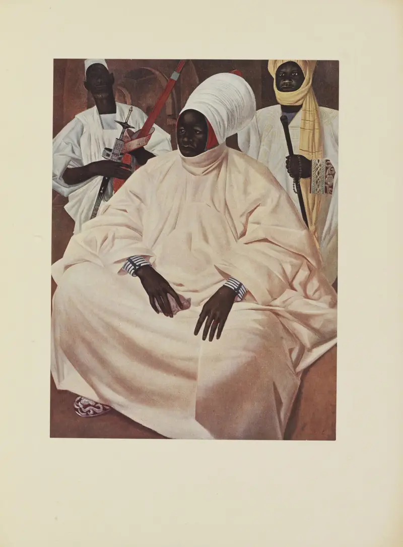 Barma Mata, Sultan de Zinder, 1927 – nr 2 av Alexandre Jacovleff