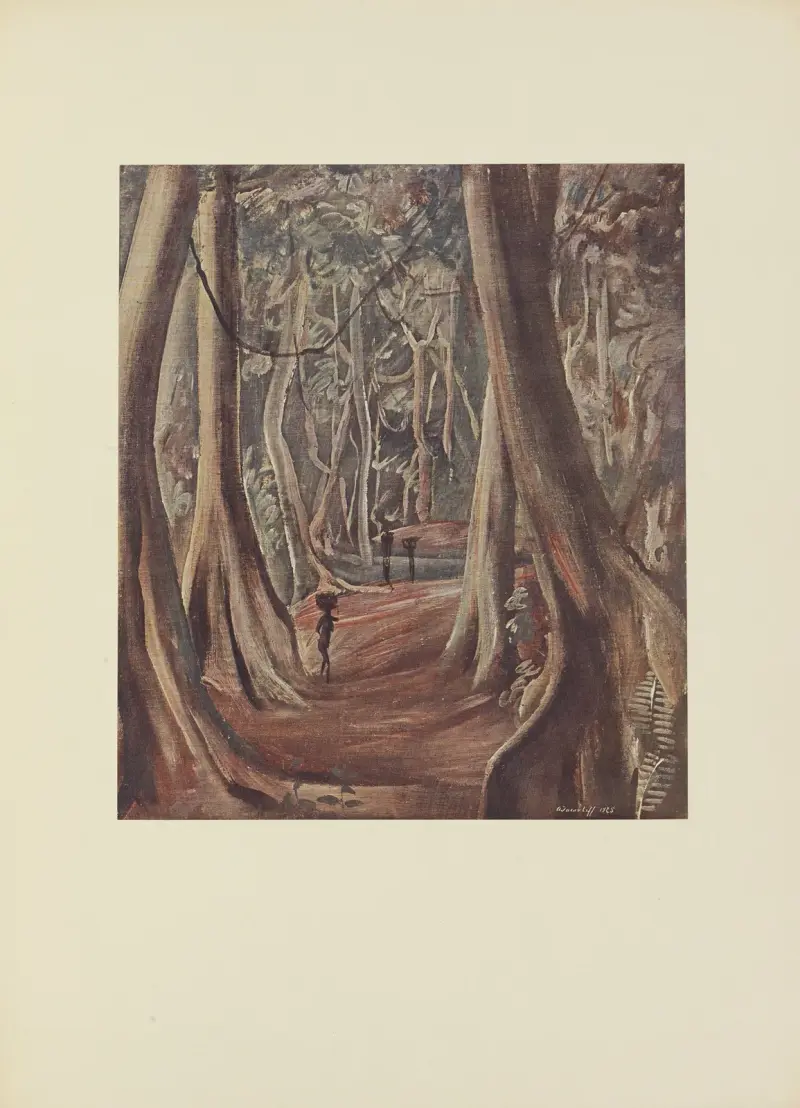 Im großen Wald von Alexandre Jacovleff