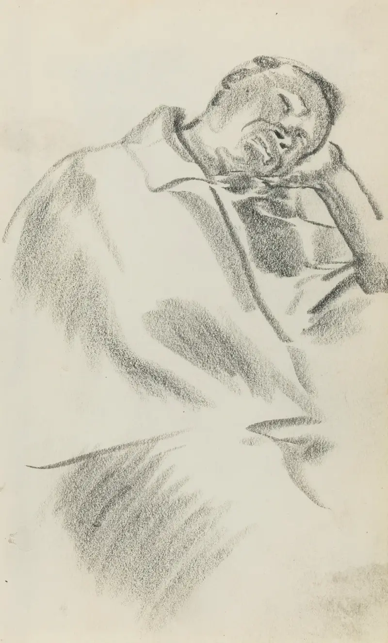 Japansk figur av Alexandre Jacovleff