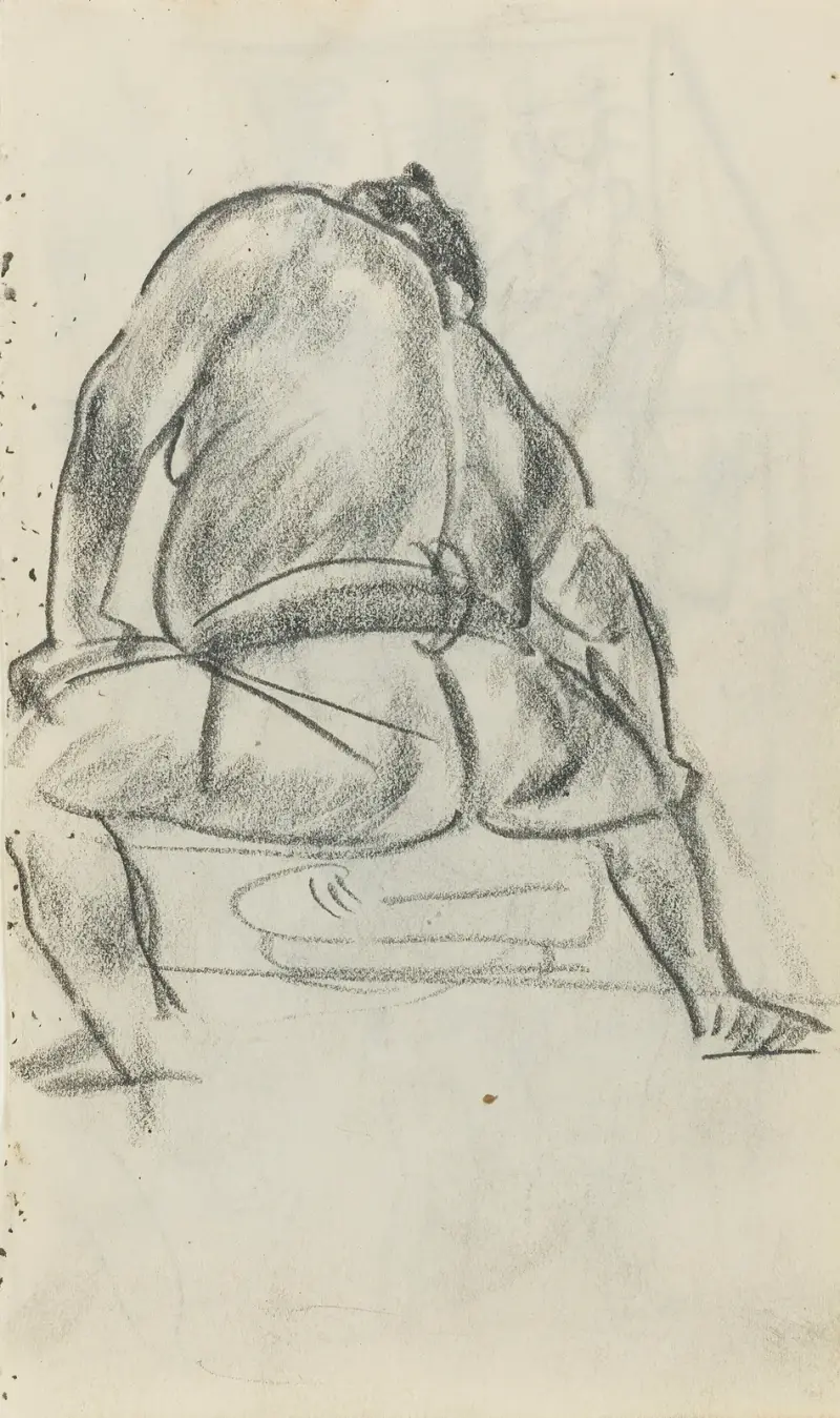 Japanese Figure av Alexandre Jacovleff
