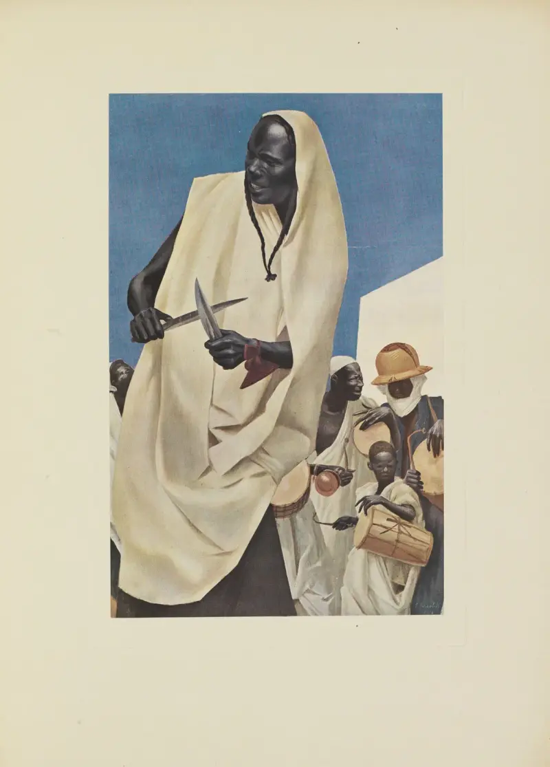 Taniec Kuli-Kuta (Niamey), Alexandre Jacovleff