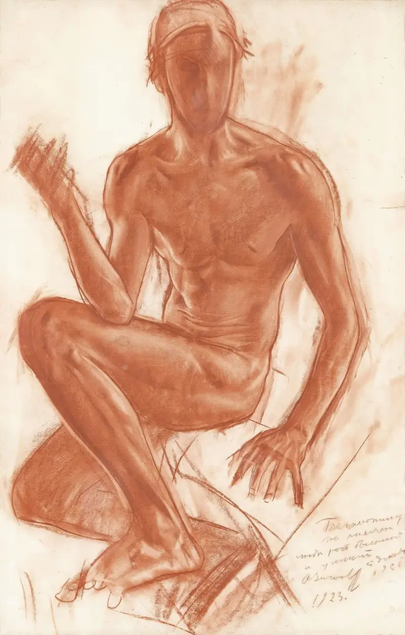 Selbstporträt von Alexandre Jacovleff