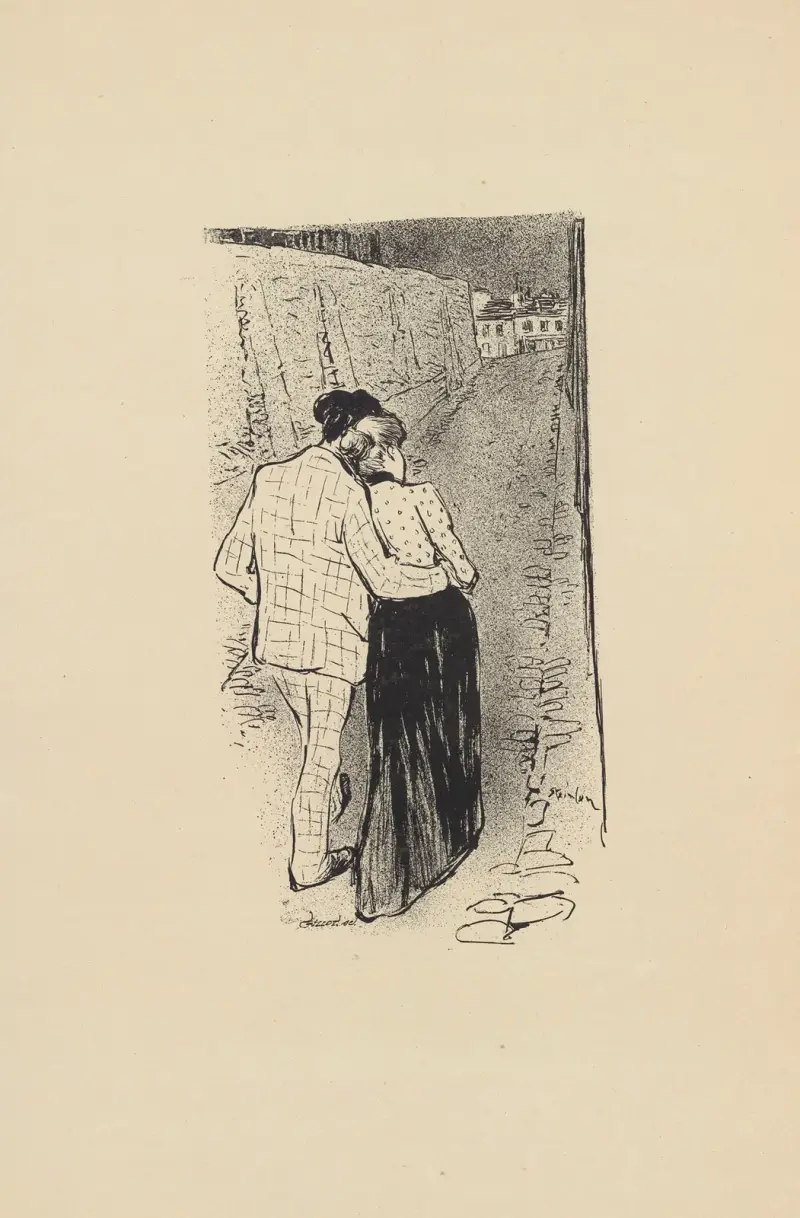 A Montmerte – Chanson av Théophile Alexandre Steinlen