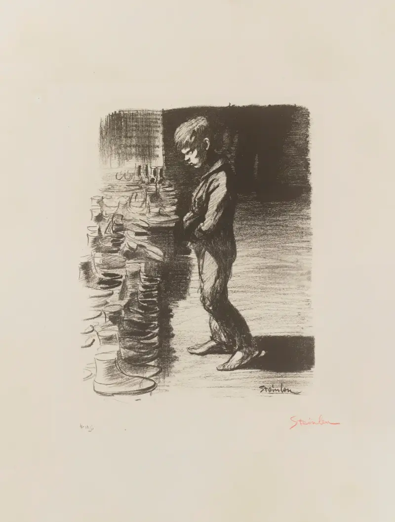 À propos de bottes av Théophile Alexandre Steinlen