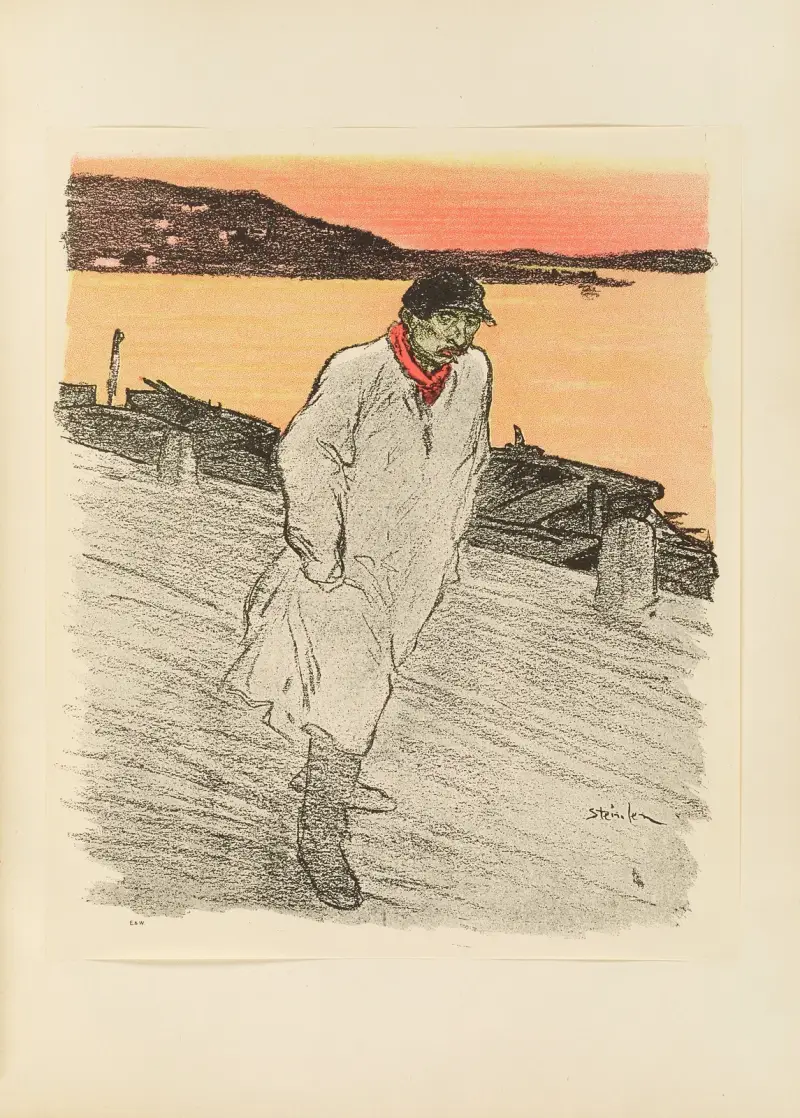 An Apache av Théophile Alexandre Steinlen