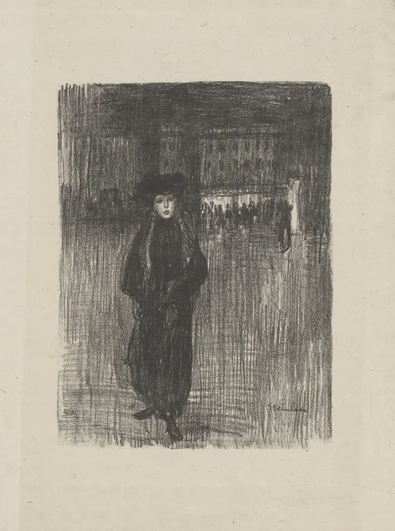 Efter ateljén av Théophile Alexandre Steinlen
