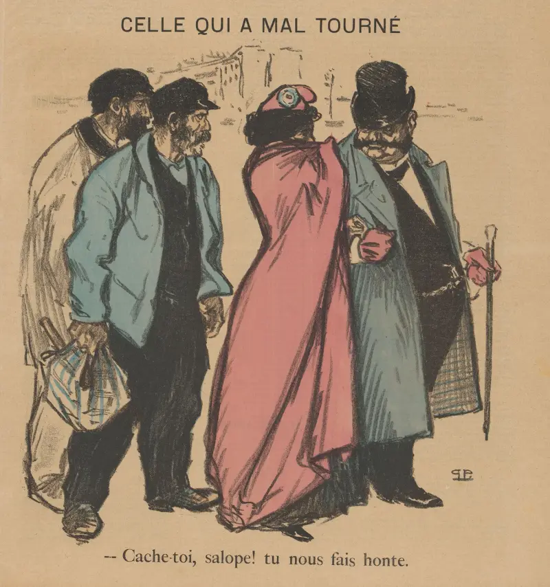 Celle qui a mal tourné av Théophile Alexandre Steinlen