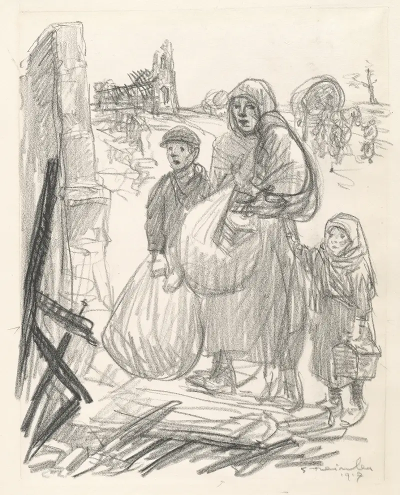 Här är det, hos oss! av Théophile Alexandre Steinlen