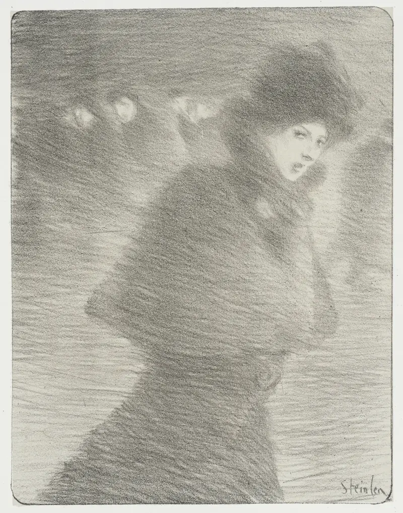 Fem kvinnors sånger av Théophile Alexandre Steinlen