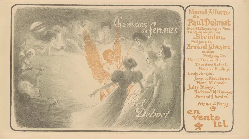Chansons de femmes av Théophile Alexandre Steinlen