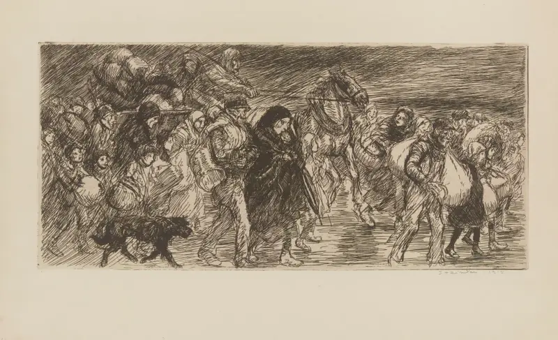 Exodus, in der Länge von Théophile Alexandre Steinlen