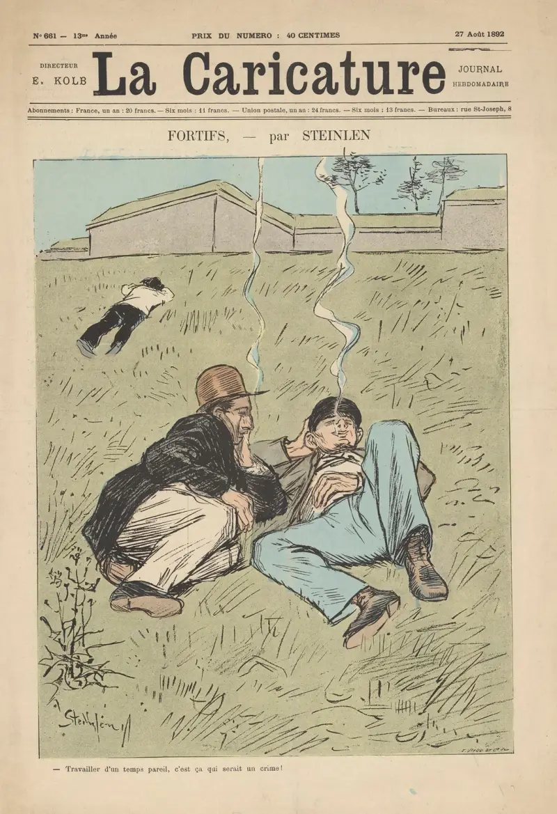 Fortifs av Théophile Alexandre Steinlen