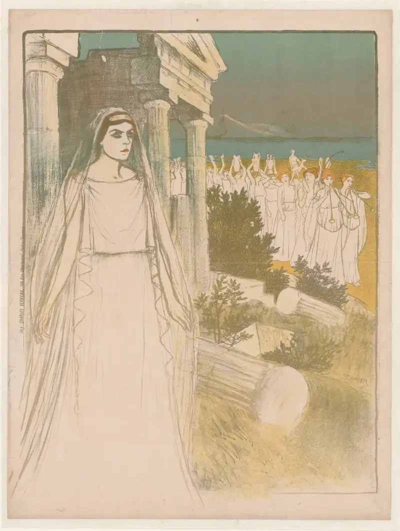 Hellé. Opéra. Livret de Camille du Locle de Charles Nuitter av Théophile Alexandre Steinlen