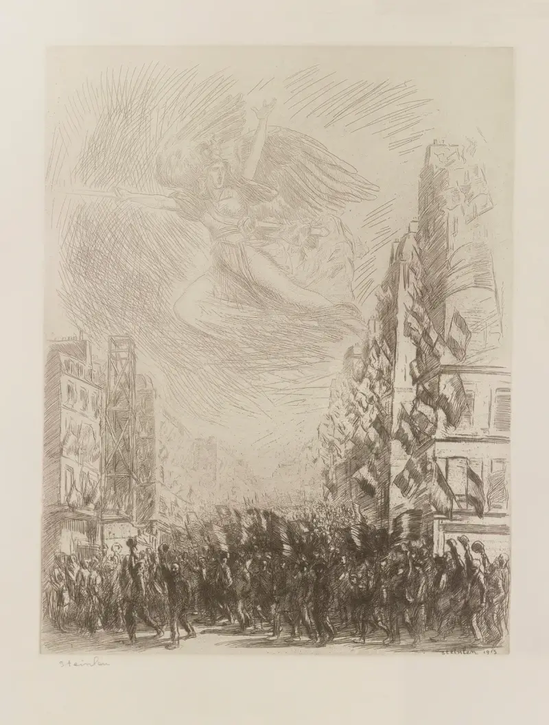 La Marseillaise av Théophile Alexandre Steinlen