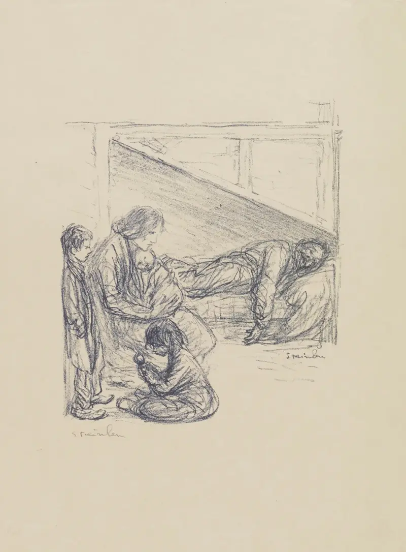 Alkoholen av Théophile Alexandre Steinlen