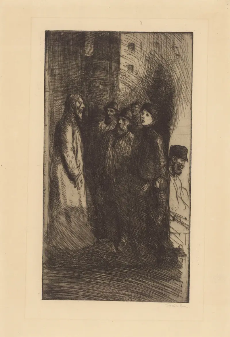 Der Apostel, 1902 von Théophile Alexandre Steinlen