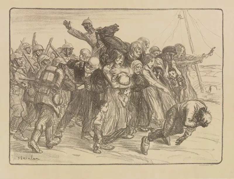 Skölden av Théophile Alexandre Steinlen