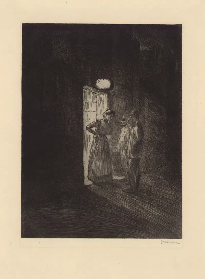 Hålan av Théophile Alexandre Steinlen