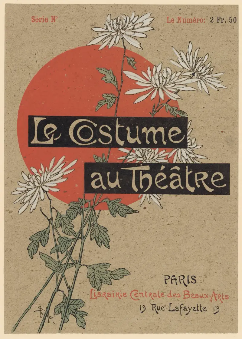 Dräkten – på teatern av Théophile Alexandre Steinlen