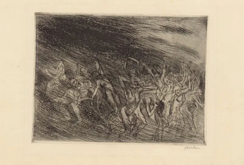Alplegend av Théophile Alexandre Steinlen