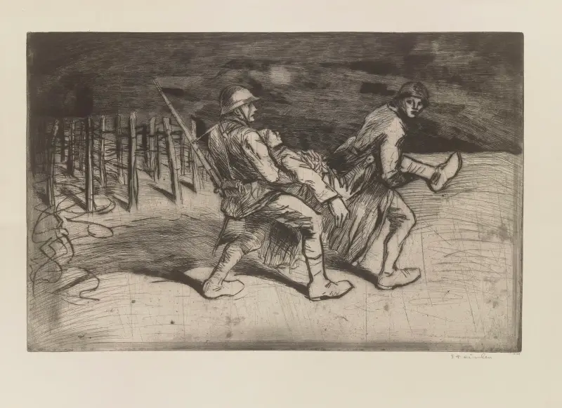 Les camarades av Théophile Alexandre Steinlen