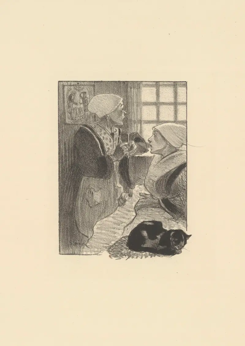 Frankrikes kvinnor av Théophile Alexandre Steinlen