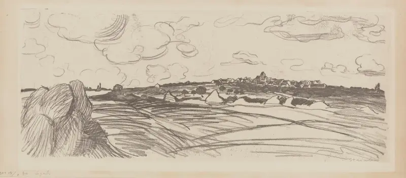 Les gerbes av Théophile Alexandre Steinlen