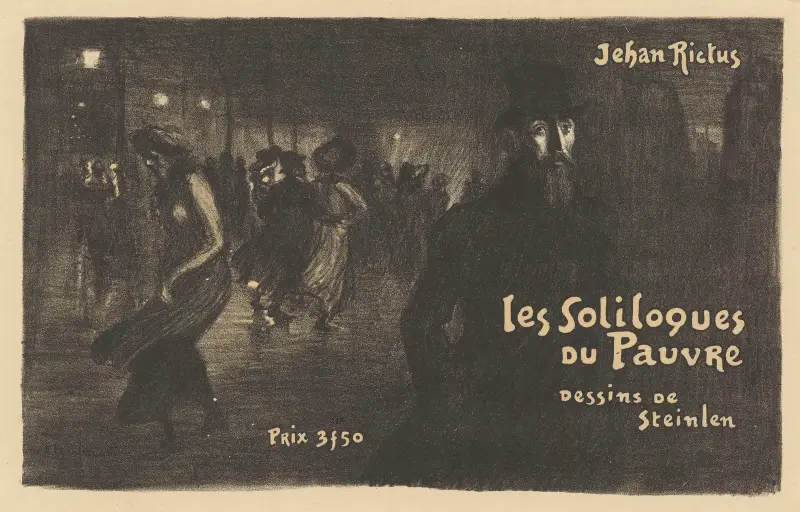Les Soliloques du pauvre av Théophile Alexandre Steinlen