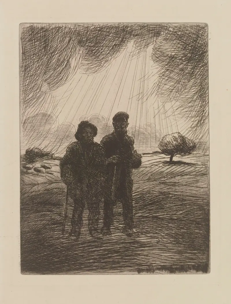 Luffarna av Théophile Alexandre Steinlen